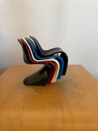 5 Sillas Miniatura Panton