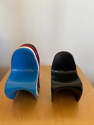 5 Sillas Miniatura Panton