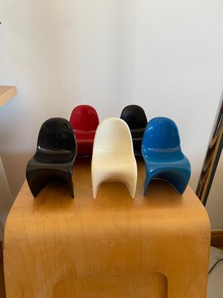 5 Sillas Miniatura Panton
