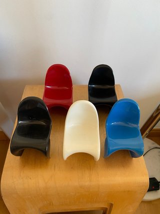 5 Sillas Miniatura Panton