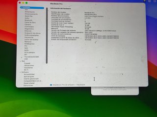 MacBook Pro 16 2019 Intel i9 16GB RAM