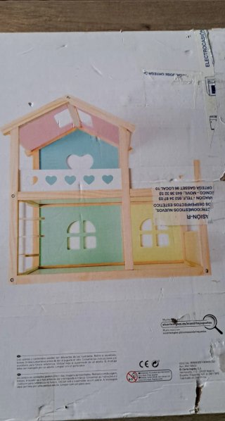 Casita de muñecas Familia Wood de madera