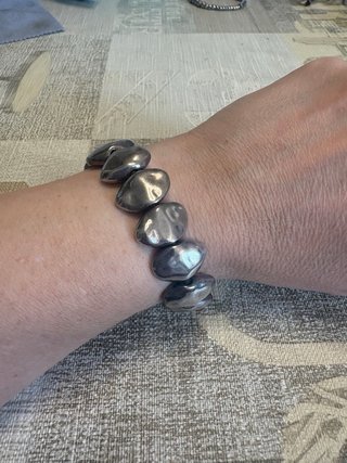 Pulsera Uno de 50 Plata y Cuero