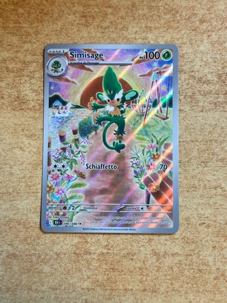 Simisage BLK 090/086 - Carta Pokemon Italiana