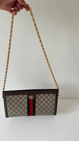 Borsa Gucci Ophidia Mediana con Catena