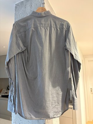 Camisa El Ganso gris manga larga Talla 37