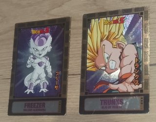 11 CARTAS PANINI DRAGON BALL Z FUSION
