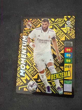 Tarjeta Benzema Momentum LaLiga Santander