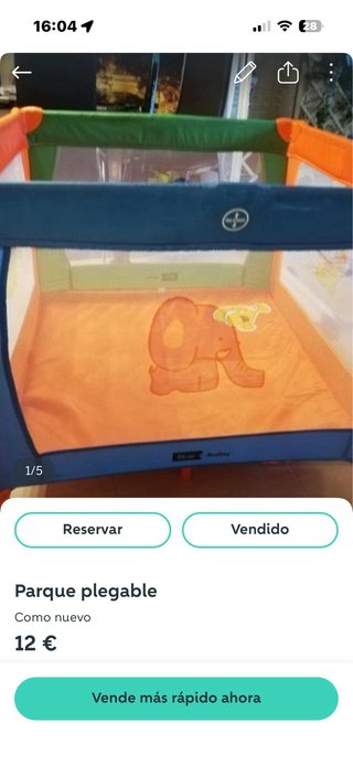 Pack Cuna, Trona, Parque y Bañera Bebé