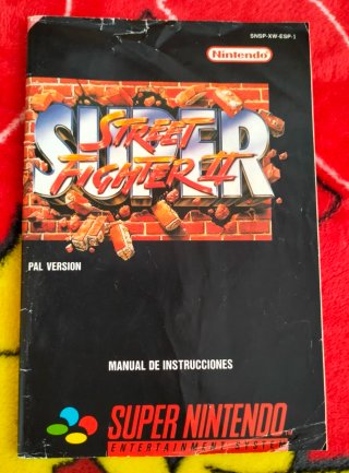 Super Street Fighter II PAL SNES