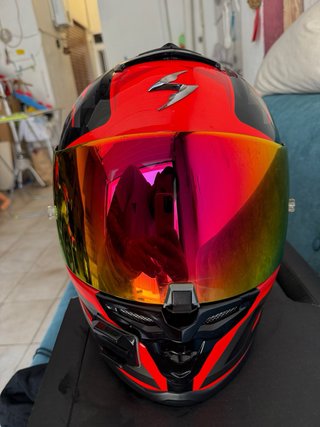 Casco Scorpion EXO R1 Rojo talla M