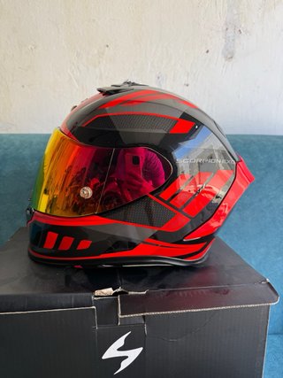 Casco Scorpion EXO R1 Rojo talla M