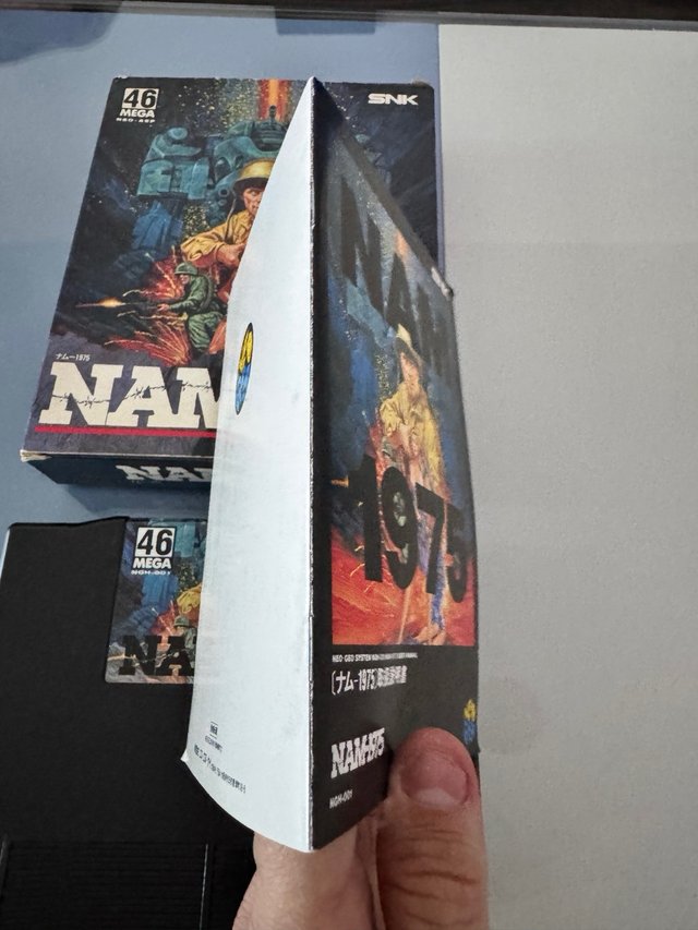NAM 1975 Cartón SNK Neo Geo AES NeoGeo NG Jap