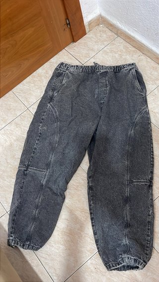 Pantalones vaqueros grises Chelejandri