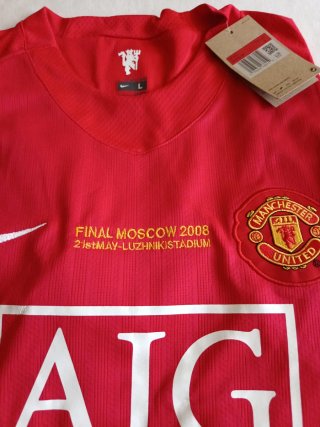 Camiseta Manchester United Final Moscow 2008