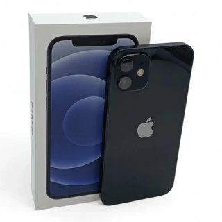 iPhone 12 64GB Nero 87% BAT con scatola e cavo di ricarica