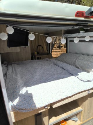 Camper lista para viajar