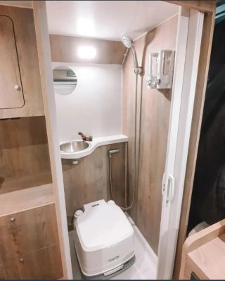Camper lista para viajar