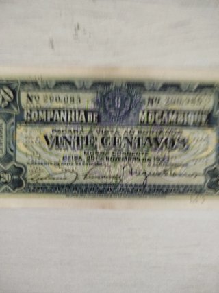 Billete 20 Centavos