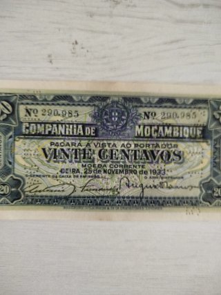 Billete 20 Centavos