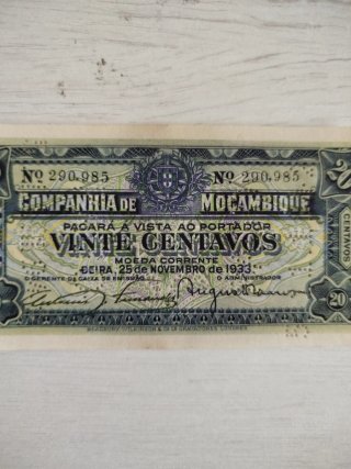 Billete 20 Centavos
