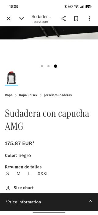 Sudadera Mercedes AMG Original + Los Ángeles Kings