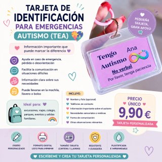 🆔 TARJETA DE IDENTIFICACIÓN PARA EMERGENCIAS