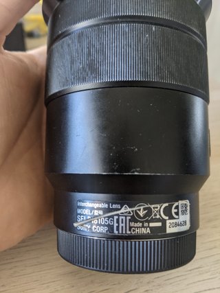 Sony 18-105mm f/4 G OSS