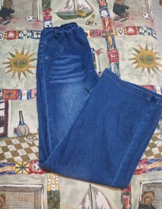 Pantaloni donna vita alta taglia L