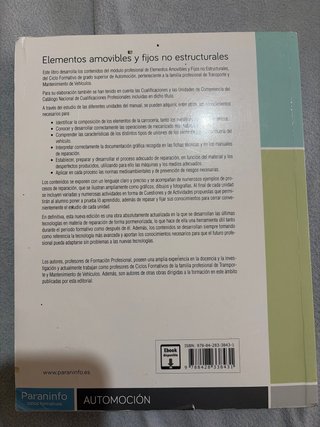 Libro Elementos amovibles y fijos no estructurales