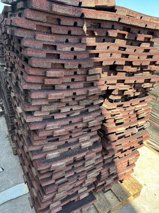 Losetas de caucho 100x5x4