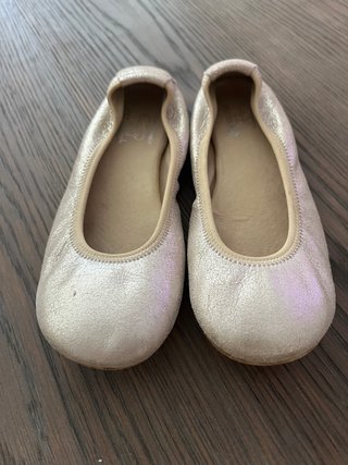 Bailarinas niña piel doradas talla 33