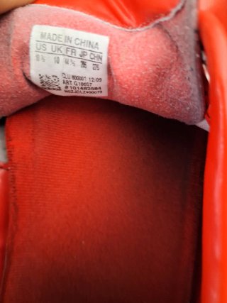 Botas de fútbol Adidas F30 Rojas