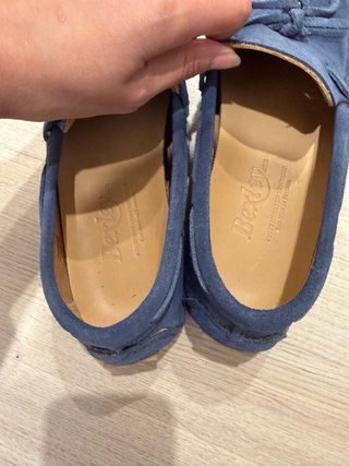 Mocasines negros y verdes. Vendo los dos pares por