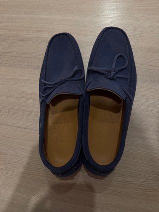 Mocasines negros y verdes. Vendo los dos pares por