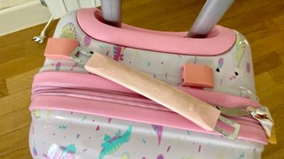 Maleta infantil dinosaurios rosa