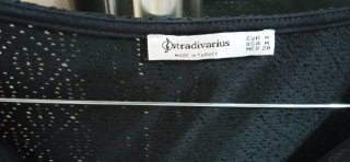 Set 6 capi XS nero arancione