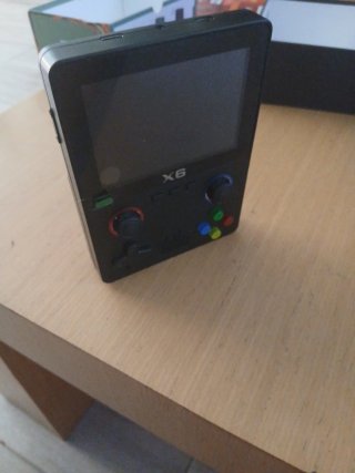Consola de videojuegos X6 verde