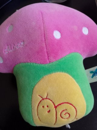 Peluche musicale per neonati a molla