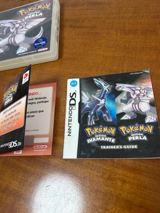 Pokémon Perla DS Completo + PIN VIP Senza Graffi