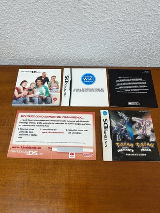 Pokémon Perla DS Completo + PIN VIP Senza Graffi