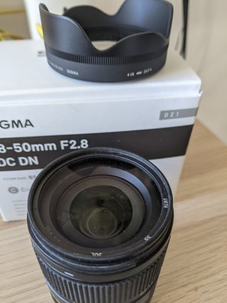 Sigma 18-50mm f/2.8 DC DN Sony E
