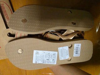 Havaianas Flash Urban Beige/Oro Tg EUR 41/42