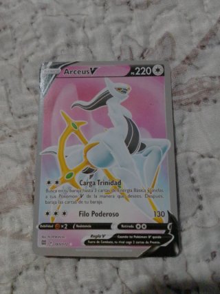 Carta Pokémon Arceus V 165/172