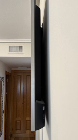 Televisor Sony 49 KD-49X8308C con soporte de pared