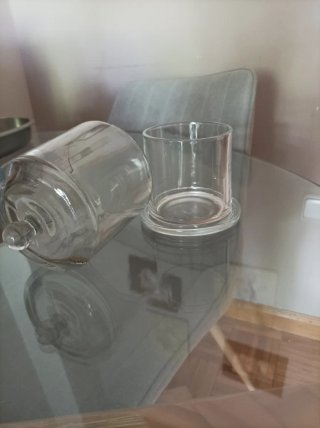 Tarro de cristal con tapa