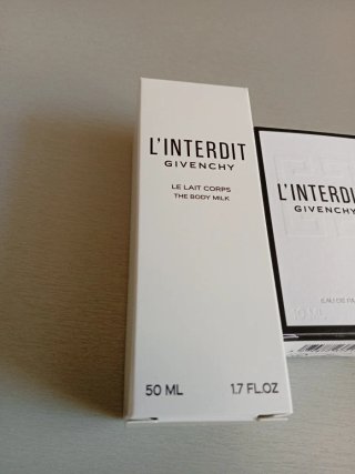 130. Givenchy L'Interdit Body Milk e Eau de Parfum