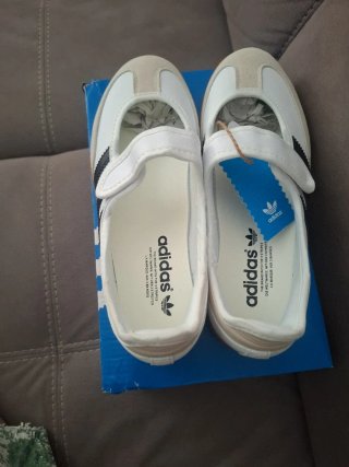 Zapatillas Adidas Samba Mary Jane Blancas