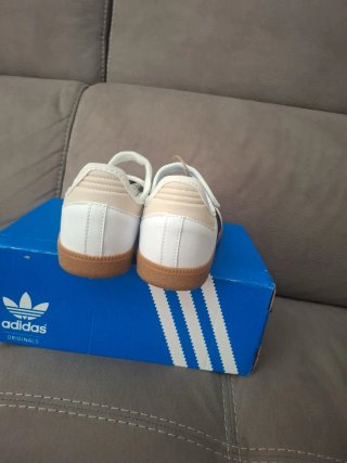 Zapatillas Adidas Samba Mary Jane Blancas