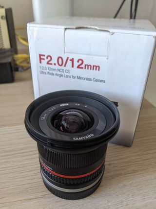 Samyang 12mm f/2.0 NCS CS Sony E